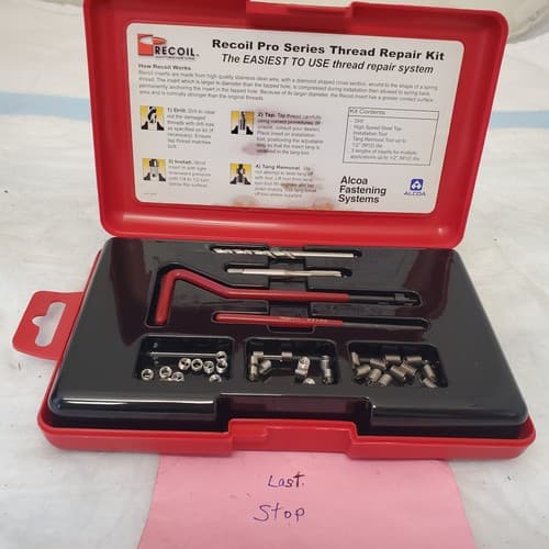 Recoil Quality Thread Insert Systems Pro Series Thread Repair Kit - Thumbnail 5