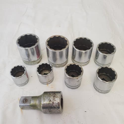 Lot of Snap-On Assorted Various Drive Sockets LOT 495 - Image 1