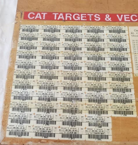 BCX P-3624 Laser Cat Targets and Vector Bars Lot Kit - Thumbnail 3