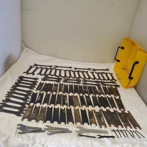 Lot of Open End Wrench, Replacement Die Grinder Wrench & other Tools LOT 509 - Image 1