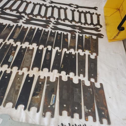 Lot of Open End Wrench, Replacement Die Grinder Wrench & other Tools LOT 509 - Thumbnail 8