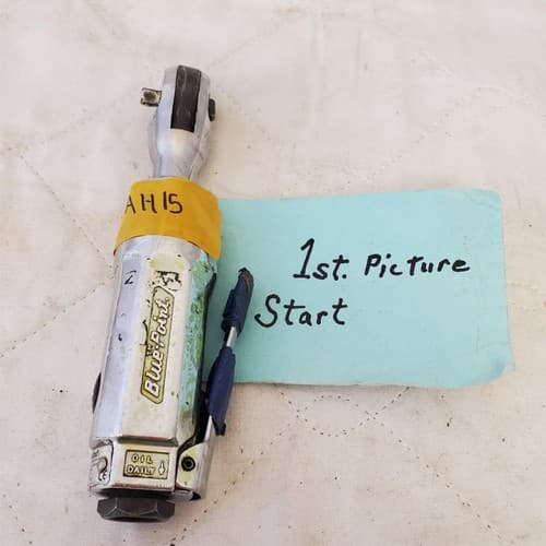 Blue Point AT200D 1/4" Heavy Duty Pneumatic Air Ratchet Wrench AH-15 - Image 1