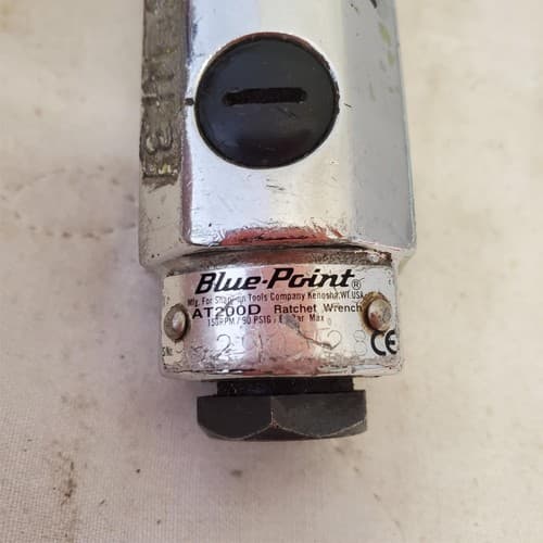 Blue Point AT200D 1/4" Heavy Duty Pneumatic Air Ratchet Wrench AH-15 - Thumbnail 3