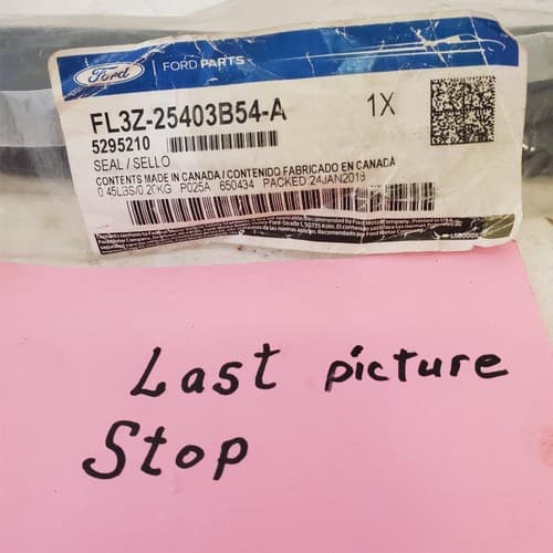 Ford 15-22 F-150 F-250 Panel Extension Seal Strip FL3Z-25403B54-A - Thumbnail 7