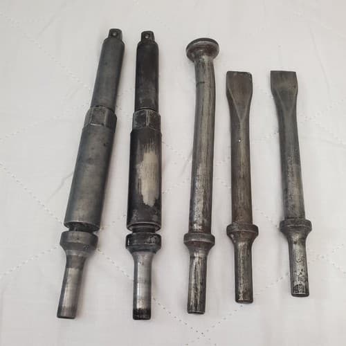 Lot of 5 Air hammer Bit Set Hammers LOT-271 - Image 1