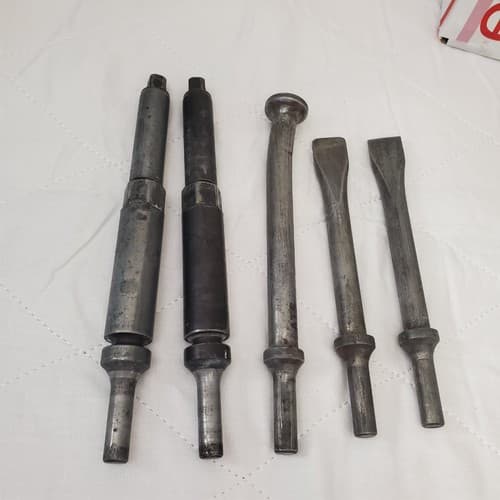 Lot of 5 Air hammer Bit Set Hammers LOT-271 - Thumbnail 4