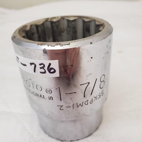 PROTO 5760 USA 1-7/8” Heavy-Duty Socket Tool - LOT 736 - Thumbnail 2