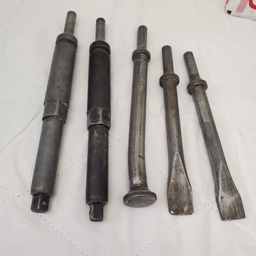 Lot of 5 Air hammer Bit Set Hammers LOT-271 - Thumbnail 5