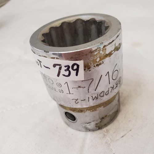 PROTO 5746 USA 1-7/16” Heavy-Duty Socket Tool - LOT 739 - Thumbnail 2