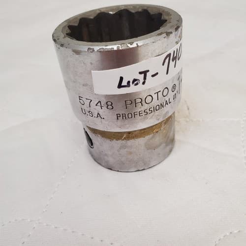 PROTO 5748 USA 1-1/2” Heavy-Duty Socket Tool - LOT 740 - Thumbnail 3