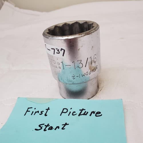 PROTO 5758 USA 1-13/16” Heavy-Duty Socket Tool - LOT 737 - Image 1