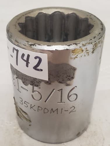 PROTO 5742 USA 1-5/16” Heavy-Duty Socket Tool - LOT 742 - Thumbnail 2