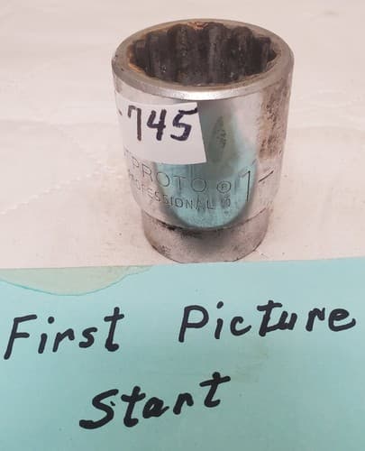 PROTO 5540 USA 1-1/4” Heavy-Duty Socket Tool - LOT 745 - Image 1