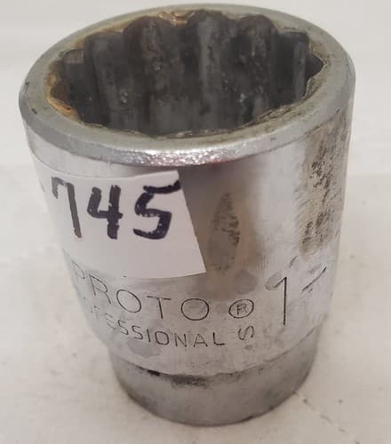 PROTO 5540 USA 1-1/4” Heavy-Duty Socket Tool - LOT 745 - Thumbnail 3