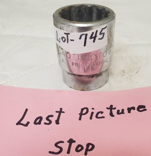 PROTO 5540 USA 1-1/4” Heavy-Duty Socket Tool - LOT 745 - Thumbnail 8