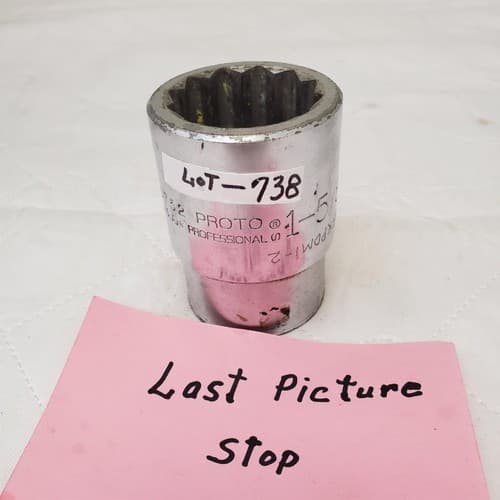 PROTO 5752 USA 1-5/8” Heavy-Duty Socket Tool - LOT 738 - Thumbnail 5