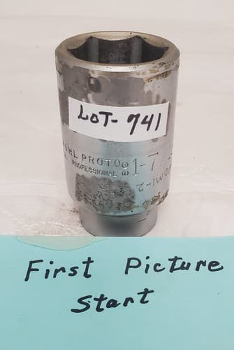 PROTO 5748HL USA 1-7/16” Heavy-Duty Socket Tool - LOT 741 - Image 1