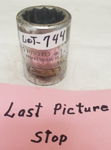 PROTO 5740 USA 1-1/4” Heavy-Duty Socket Tool - LOT 744 - Thumbnail 7