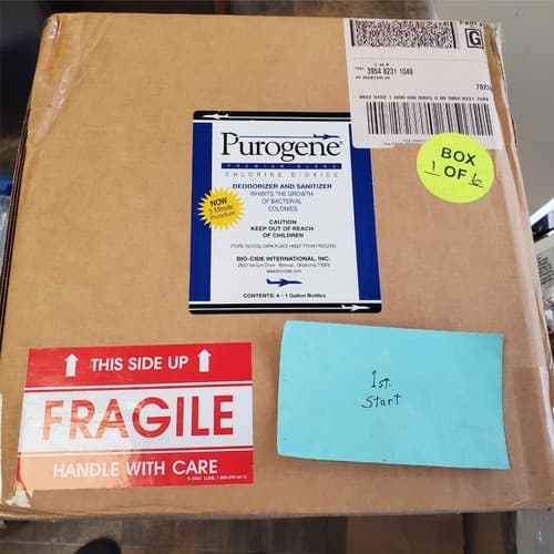 Bio-Cide Purogen Disinfectant 40010 Antimicrobial Disinfectant 4 Gallons - Image 1