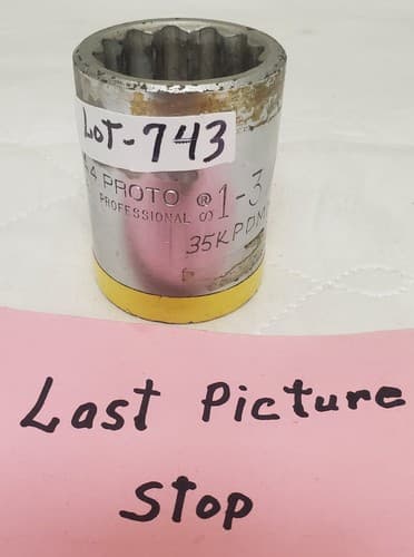 PROTO 5744 USA 1-3/8” Heavy-Duty Socket Tool - LOT 743 - Thumbnail 7