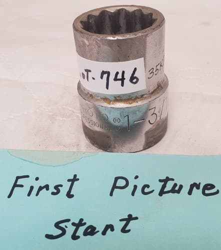 PROTO 5738 USA 1-3/16” Heavy-Duty Socket Tool - LOT 746 - Image 1