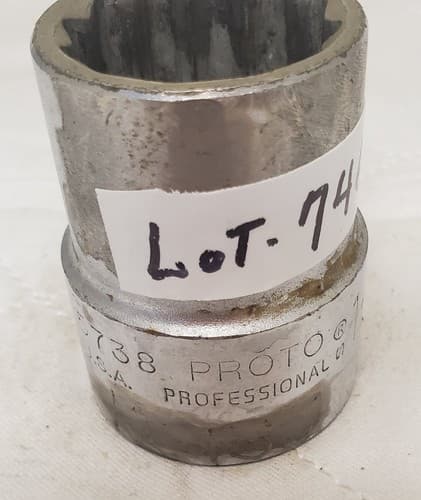 PROTO 5738 USA 1-3/16” Heavy-Duty Socket Tool - LOT 746 - Thumbnail 4