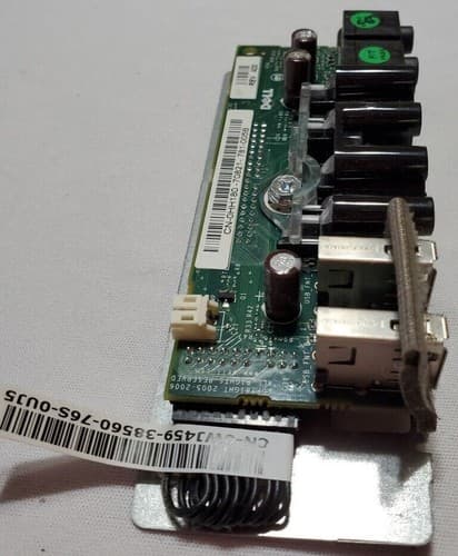 Dell Dimension 9200 Front USB, Audio, LED, Power Switch IO Panel CN-0HH180-70821 - Thumbnail 6
