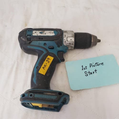 Makita 18V Compact Lithium-Ion Cordless Driver-Drill Hammer Tool Only AK39 - Image 1