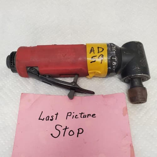 Tavlor 18,000 RPM Pneumatic T-8859R 1/4" Angle Die Grinder Air Tool AD59 - Thumbnail 6