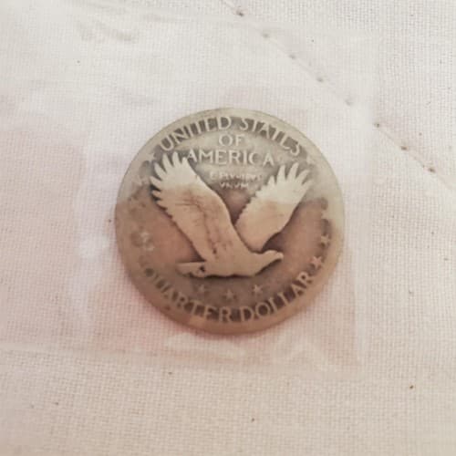 1926-D Standing Liberty Quarter Vintage American Currency - Thumbnail 3