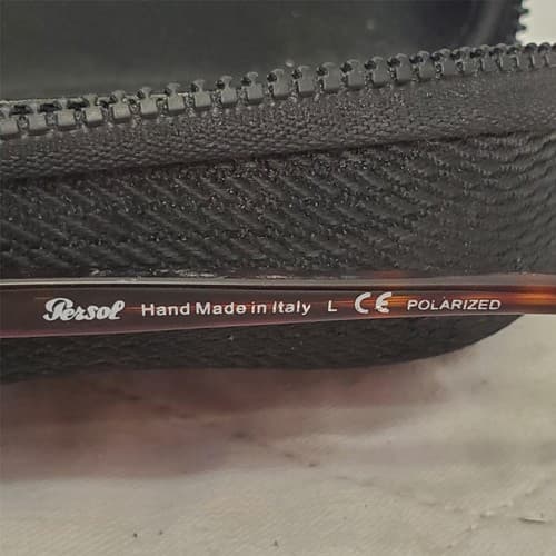 Persol Polarized 9649-S Terra E Oceano Brown Sunglasses with Costa Zipper Case - Thumbnail 6