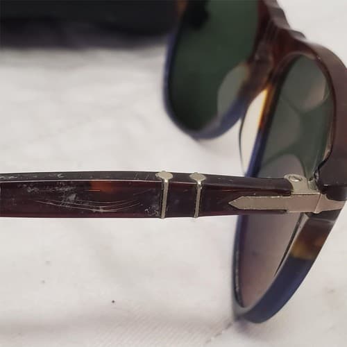 Persol Polarized 9649-S Terra E Oceano Brown Sunglasses with Costa Zipper Case - Thumbnail 4