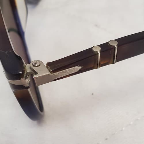 Persol Polarized 9649-S Terra E Oceano Brown Sunglasses with Costa Zipper Case - Thumbnail 7