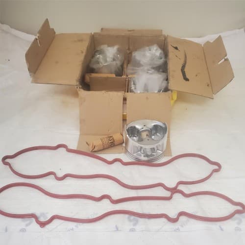 PA4011 Engine Piston Set Compatible With 90-01 Acura Integra - Image 1