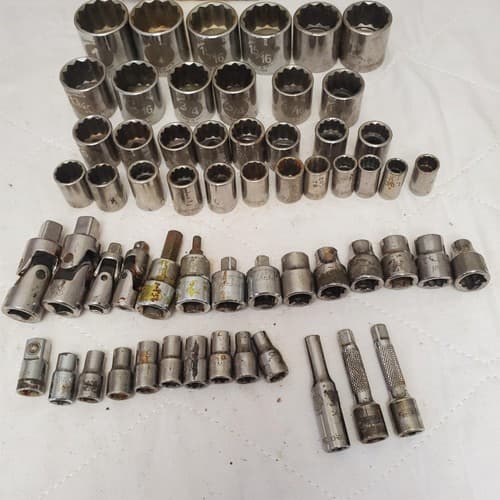 Lot of Assorted Socket with Extensions and Adapters LOT-499 - Thumbnail 6