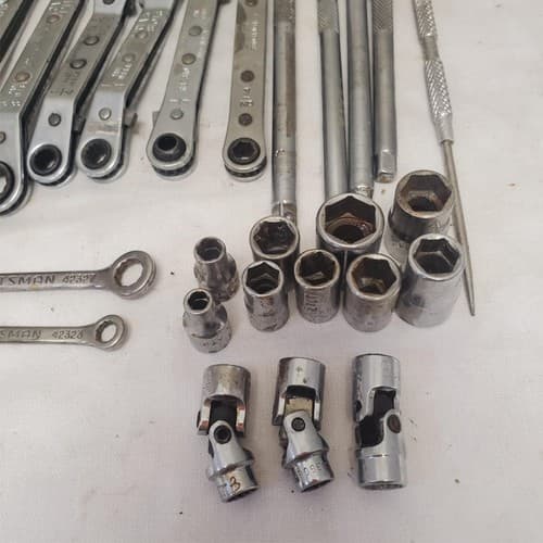 Lot of 26 Assorted Multi Brands Ratchet Wrench & Socket Set LOT-796 - Thumbnail 6