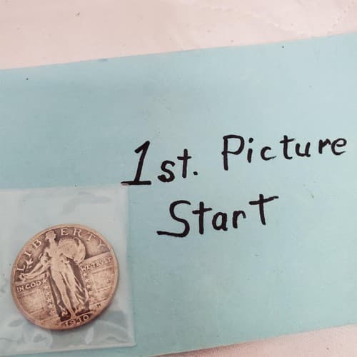 Vintage 1930 Standing Liberty Quarter 25¢ Silver Coins Historic U.S. Currency - Image 1