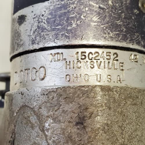 DOTCO 15C2452 Pistol Grip Pneumatic Air Drill Air Tool AK45 - Thumbnail 4