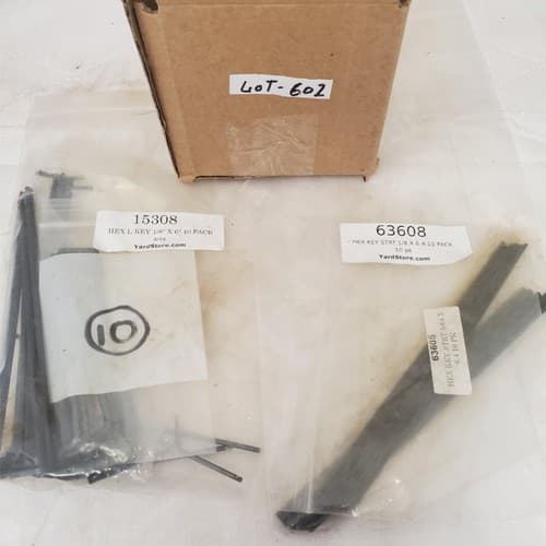 Lot of Assorted Various Size Hex Key Set LOT-602 - Thumbnail 3