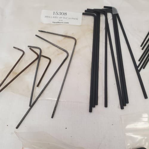 Lot of Assorted Various Size Hex Key Set LOT-602 - Thumbnail 4