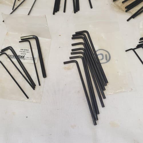 Lot of Assorted Various Size Hex Key Set LOT-602 - Thumbnail 7