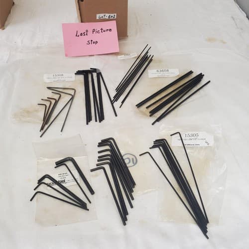 Lot of Assorted Various Size Hex Key Set LOT-602 - Thumbnail 9