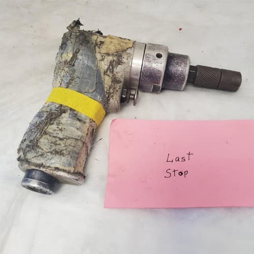 Dotco Pistol Grip Pneumatic Air Drill Air Tool KK-18 - Thumbnail 4