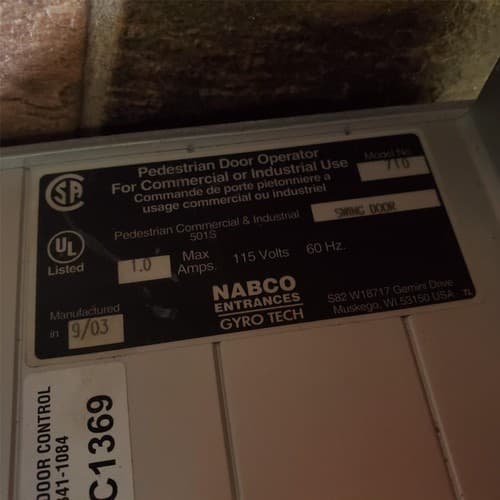 NABCO Entrances Gyrotech ADC1369 Advance Door Control for Swing Doors - Thumbnail 6