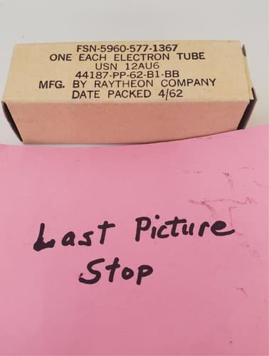 Raytheon 12AU6 Vacuum Tube TV Guitar AMP - Thumbnail 10