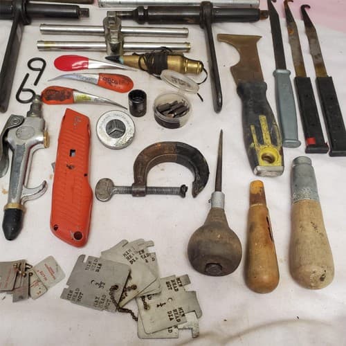 Misc. Lot of Compressed Air, Hook Tools - Thumbnail 7
