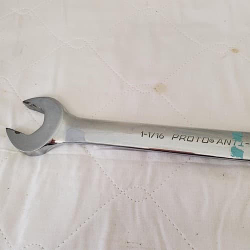 Proto 1234-T500 1-1/16" Anti-Slip Design Combination Wrench LOT-257 - Thumbnail 3