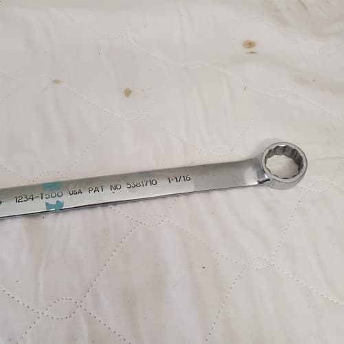 Proto 1234-T500 1-1/16" Anti-Slip Design Combination Wrench LOT-257 - Thumbnail 6