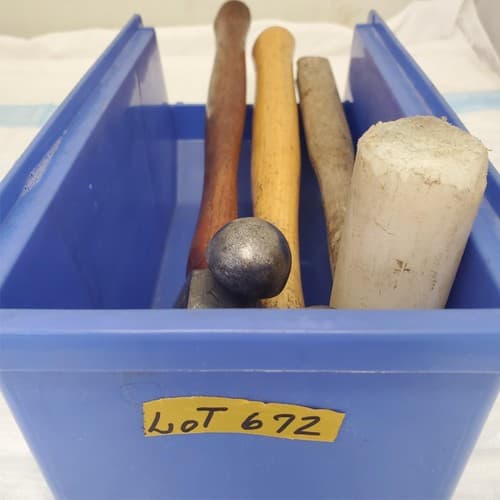 Lot of 3 Ball Peen & Mallet Hammers LOT-672 - Thumbnail 3
