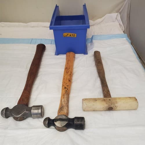 Lot of 3 Ball Peen & Mallet Hammers LOT-672 - Thumbnail 10